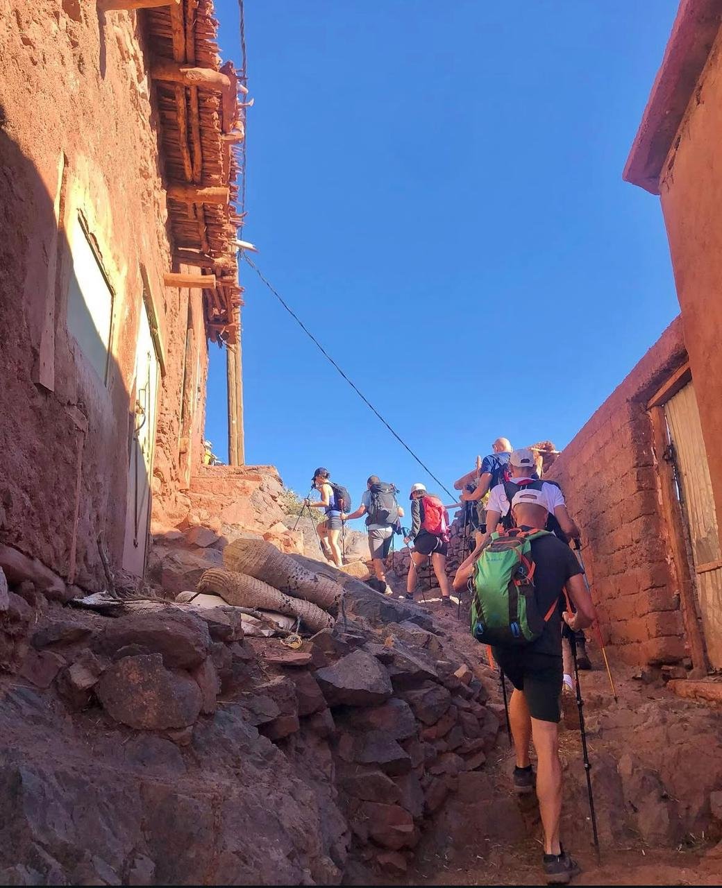 Traditional Moroccan architecture and arches
