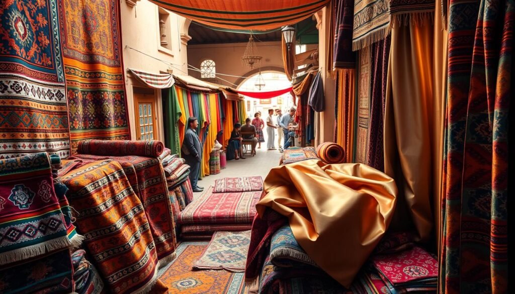 Moroccan fabrics